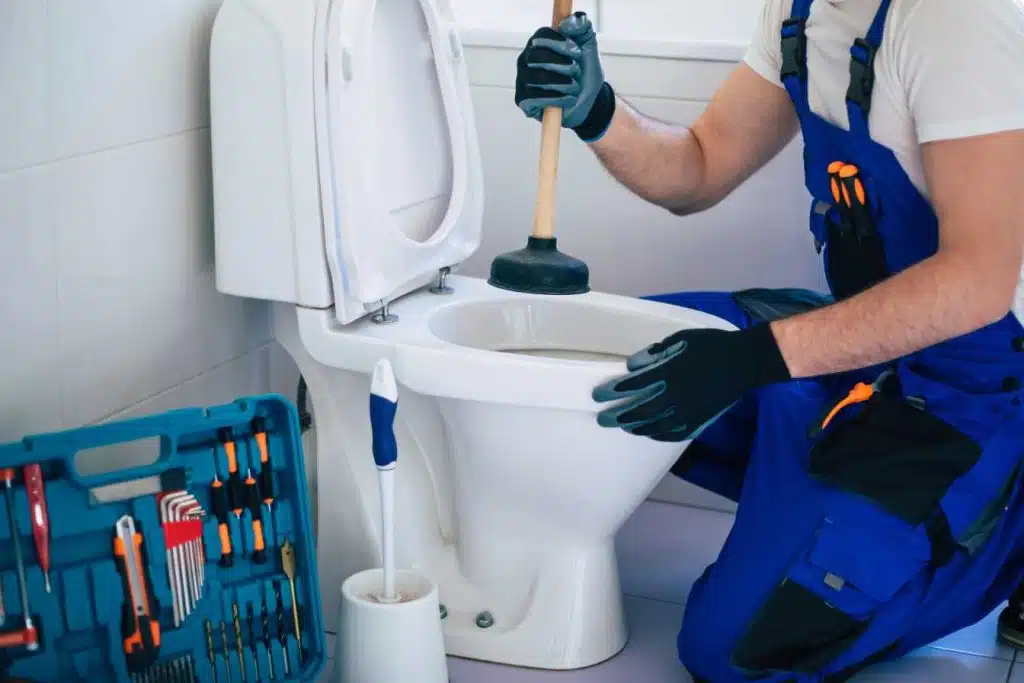 toilettes bouchees produit 1